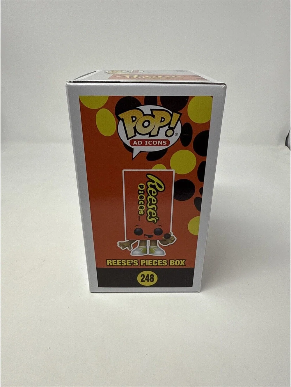 Funko Pop! Reese's Pieces Box #248 Super Rare HARD TO FIND!  Mint NIB